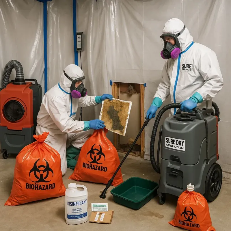 Contaminated Water Handling Protocols process in Spring Ridge, MD